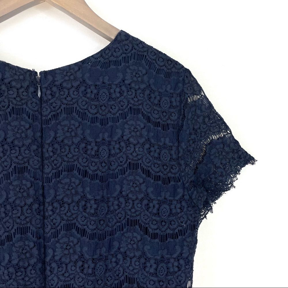 LULU’S Blue Lace Dress Large - Picture 12 of 16
